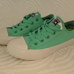 Converse All Star Teal Shoes Womens 5.5 or 6.5